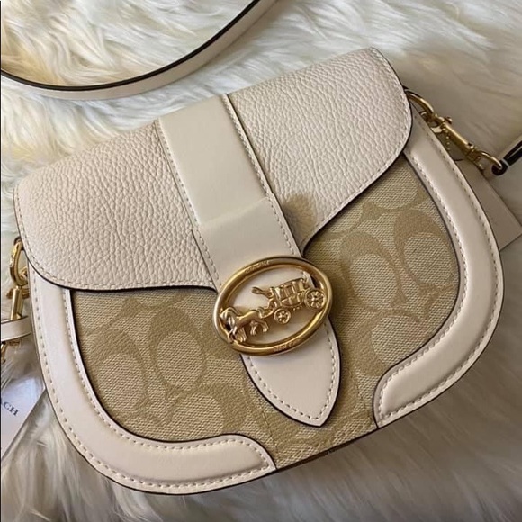 C2806 - Coach Georgie Saddle Bag - Picture 6 of 16